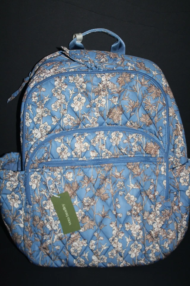 Большой рюкзак Vera Bradley Bancroft Performance Twill, Larkspur Delphinum... - Изображение 1 из 1