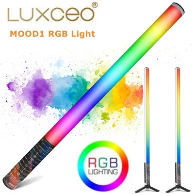 LUXCEO RGBW Full color Atmosphere Light MOOD1 handheld Led Video Music Light  - Image 1 of 4