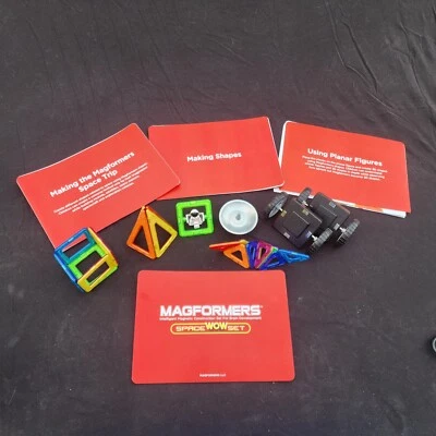 Magformers Magnetic Construction Space WOW Set Building Toy 21 PC & Cards - Image 1 of 4