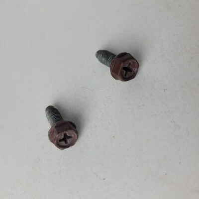 Juego de 2 pares de tornillos de puerta de combustible Nissan Armada 2005-2010 OEM Foto 1 de 3