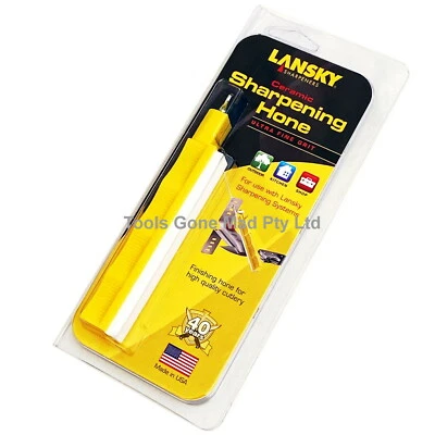 Lansky S1000 Grit Ultra Fine Ceramic Hone Stone For Knife Sharpening System - Image 1 of 3