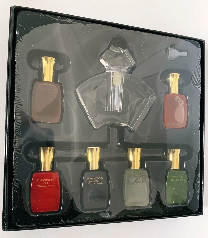 Marilyn Miglin Vintage Caja Set Perfume 6 Aromas Más Botella Feromona  Foto 1 de 4