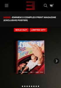 Billie Eilish Eminem Complex Magazine Limited Edition Fall/Winter 2024 w/ Poster - Picture 1 of 4