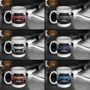 Tasse personnalisée Audi Q3 TFSI e S Line cadeau - choix de couleur - POSTE RAPIDE