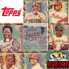 2023 Topps Allen & Ginter HIGH NUMBER SHORT PRINT SP #301 - 400 You Choose!