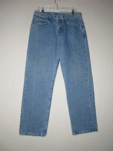 Wrangler Herren Denim Relaxed Fit U-Form Jeans Straight Leg Größe 33X30 Blau - Bild 1 von 7