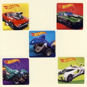 15 Hot Wheels Cars Large Stickers - Party Favors - Rewards - Picture 1 of 1