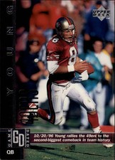 1997 Upper Deck Football Card #51 Steve Young