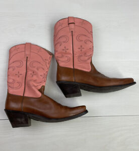 Ariat Cowboy Boots Womens Size 10B~ Pink