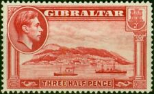 Gibraltar 1938 1 1/2d Carmine SG123 Fine LMM