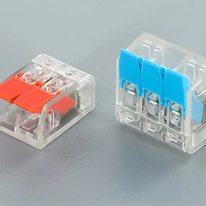 1PC Lever Electrical Wire Connector Mini Quick Cable Splicing Connectors - Afbeelding 1 van 19