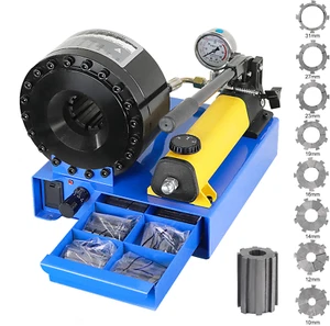 0.25-1" Hydraulic Hose Crimper Hand Hydraulic AC Hose Crimping With Oil Pump - Picture 1 of 10
