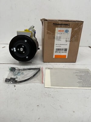 HELLA AIRCON  A/C Compressor FOR MERCEDES-BENZ C CLK E SLK VOLVO 8FK351322-921 - Image 1 of 4
