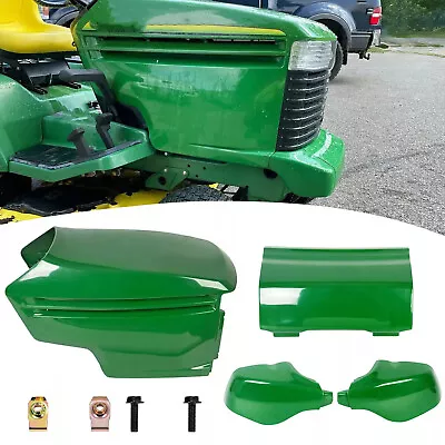 New Front Bumper & Lower Upper Hood Kit Fits John Deere 325 335 345 GX255 GX325 - Image 1 of 4