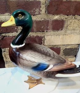 Große 70er Jahre Figur Goebel Porzellan Ente selten 12" x 12" prächtig!! - Bild 1 von 9