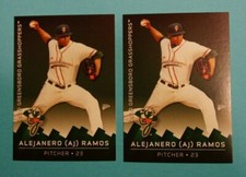 2 - 2010 Multi Ad Sports, Greensboro Grasshoppers - ALEJANERO (AJ) RAMOS