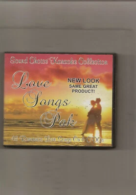 Karaoke SOUNDCHOICE LOVE SONGS PAK  6 CD+G Disc SET 48 SONGS - Image 1 of 2