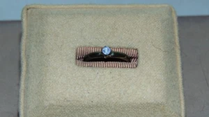 ANILLO TONO DORADO CON PIEDRA TRANSPARENTE TALLA 4 -8 - Imagen 1 de 9