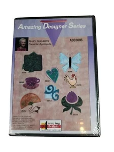 Amazing Designs Embroidery CD Mary Mulari's Favorite Appl in Multiple Formats - Picture 1 of 3