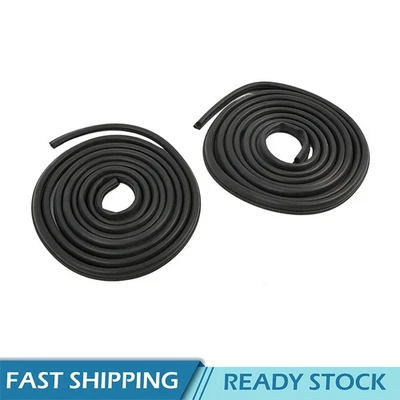 Extended Cab Door Seal SET Weatherstrip For 2000-2007 GMC Sierra 1500 2500 3500 - Imagem 1 de 4