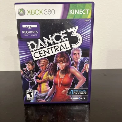 Xbox 360 Dance Central 3 Complete CIB W/ Manual Kinect - Image 1 of 4