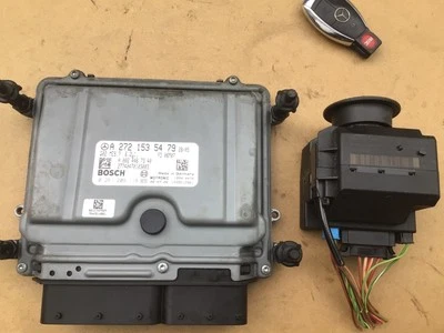 Mercedes-Benz CLK350 2007 ECM ECU control del motor 2721535479 BOSCH 0261209118 Foto 1 de 4