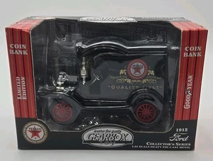 Gearbox Texaco 1912 Ford Delivery Car Coin Bank Diecast 1:24 Scale Limited Ed. - Picture 1 of 3