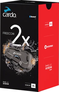 CARDO Freecom 2X Single Bluetooth Motorcycle Communication Device FRC2X003 - Picture 1 of 1