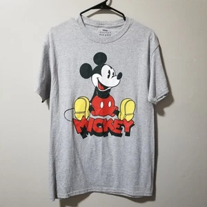 Camiseta Mickey Mouse Gris Disney Para Hombre Mediana (38-40) - Imagen 1 de 5