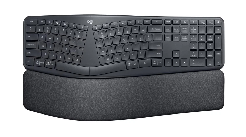 Logitech ERGO K860 Bluetooth Wireless Split Ergonomic Keyboard - Image 1 of 4