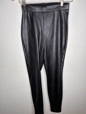 Express Black Faux Leather Leggings Size S NWT - Image 1 of 4
