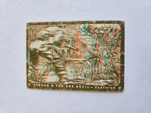 TARZAN & THE SHE DEVIL 1953 TARZAN 3-D SCENE 34 TRADING CARD - Picture 1 of 2