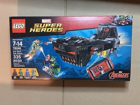 Brand New LEGO Marvel Super Heroes Iron Skull Sub Attack 76048 Sealed
