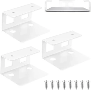 3 Pcs Under Desk Laptop Mount, Under Table Laptop Holder Storage, Metal Under - Afbeelding 1 van 8