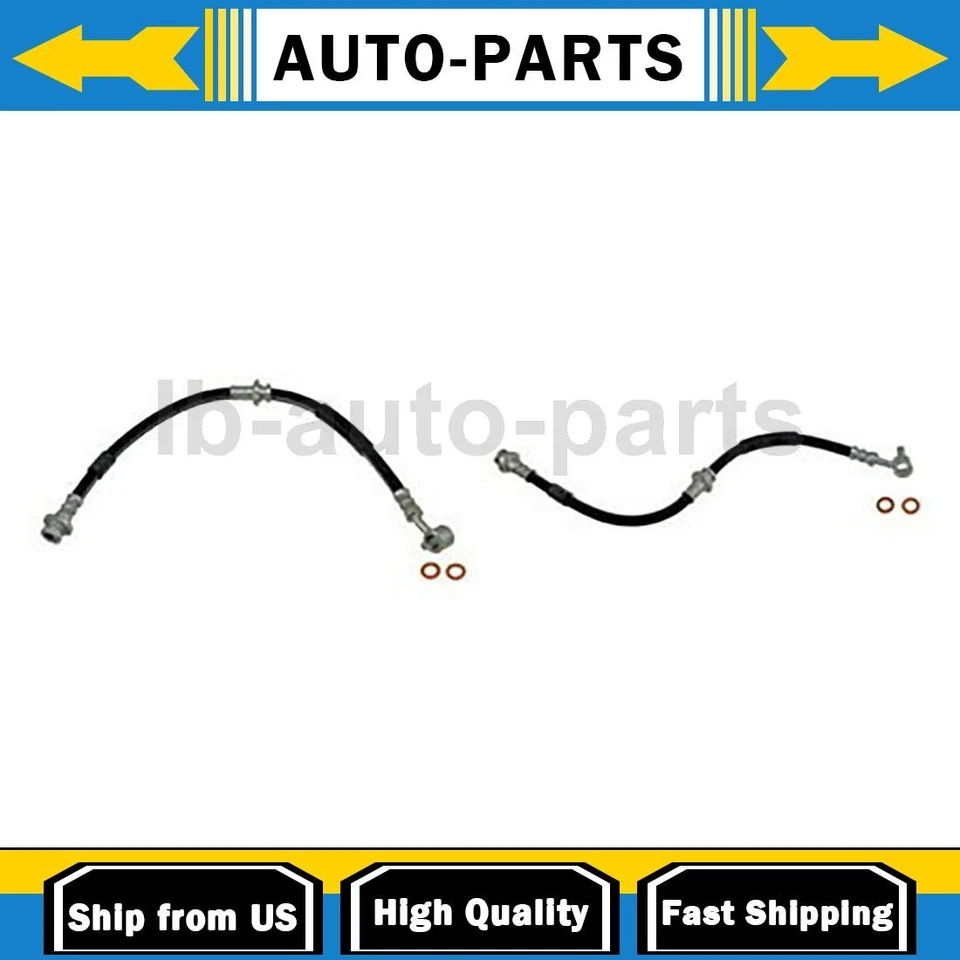 2x Manguera de freno delantera para Infiniti G20 1995-2002 Foto 1 de 4