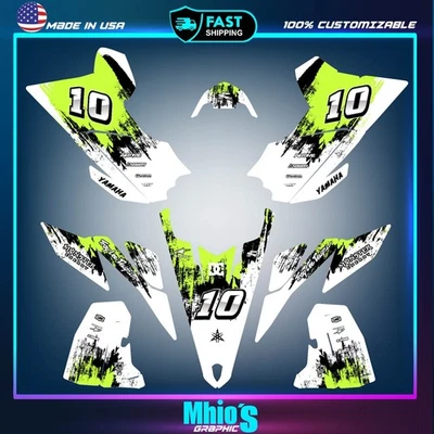 Yamaha YFZ 450R Kit Gráficos 2009 2010 2011 2012 2013 Calcomanías Pegatinas ATV UTV Foto 1 de 4