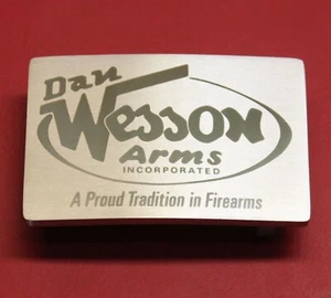 Dan Wesson Stainless Steel Belt Buckle - Picture 1 of 2