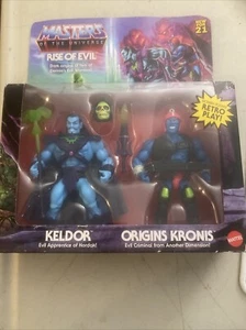Mattel Masters of The Universe Rise of Evil - Keldor and Origins Kronis Figures - Picture 1 of 5