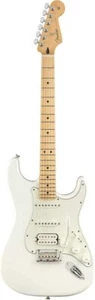 Fender Player Stratocaster HSS Electric Guitar, Polar White, Maple Fingerboard - Picture 1 of 24