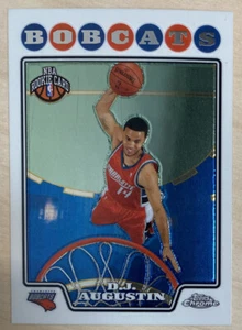 D.J. AUGUSTIN RC - 2008-09 Topps Chrome #189 - CHARLOTTE BOBCATS - Picture 1 of 2