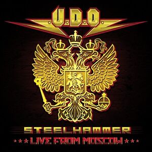 U.D.O. - STEELHAMMER-LIVE FROM MOSCOW (DVD+2CD DIGIPAK) 2 CD + DVD NEW!