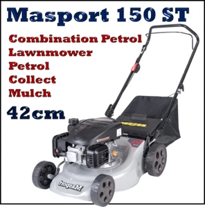 Masport 150 ST L 42cm Combi Collect, Mulch Garden Lawnmower Lawn Mower - Picture 1 of 13