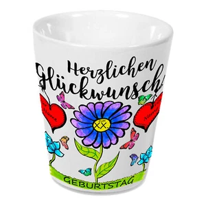 Blumentopf Herzlichen Glückwunsch zum Geburtstag | mit Personalisierung - Bild 1 von 7