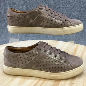 Trask Schuhe Damen 6,5 M Lindsey Freizeit Sneaker braun Wildleder metallic 36-1278 - Bild 1 von 10