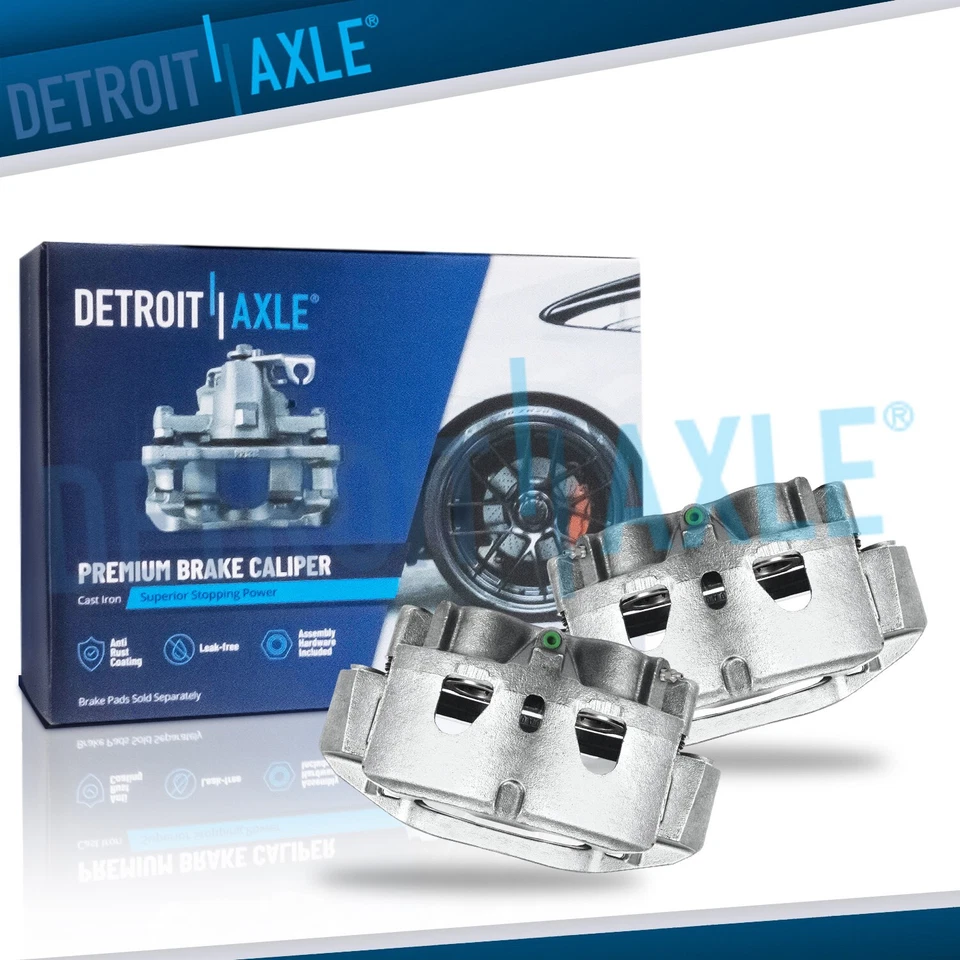 Pinzas de freno delanteras con soportes para Chevrolet GMC Silverado Sierra 2500 3500 HD Foto 1 de 4