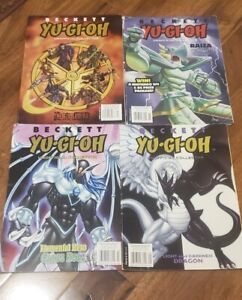YU-GI-OH BECKETT Lot Of 4 Issues #  30, 32, 34, 35 - See pictures