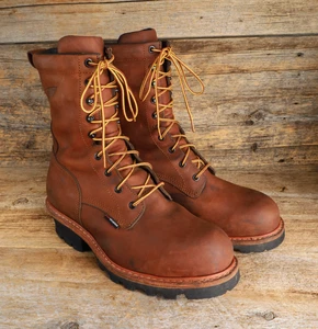 Red Wing Steel Toe Logger Boots #4420 Size 11D - Picture 1 of 8