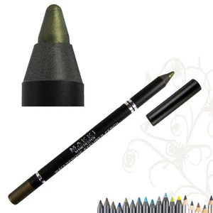 MAKKI SHIMMERY GOLDEN OLIVE GLIDE WATERPROOF EYELINER GREEN LONG STAY EYE LINER - Picture 1 of 1