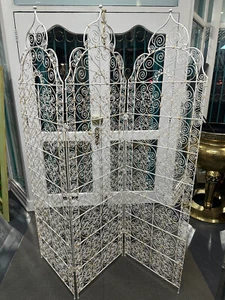 Majestic | Vintage | FRENCH PROVINCIAL | Adjustable Wrought METAL | Room DIVIDER - Picture 1 of 24