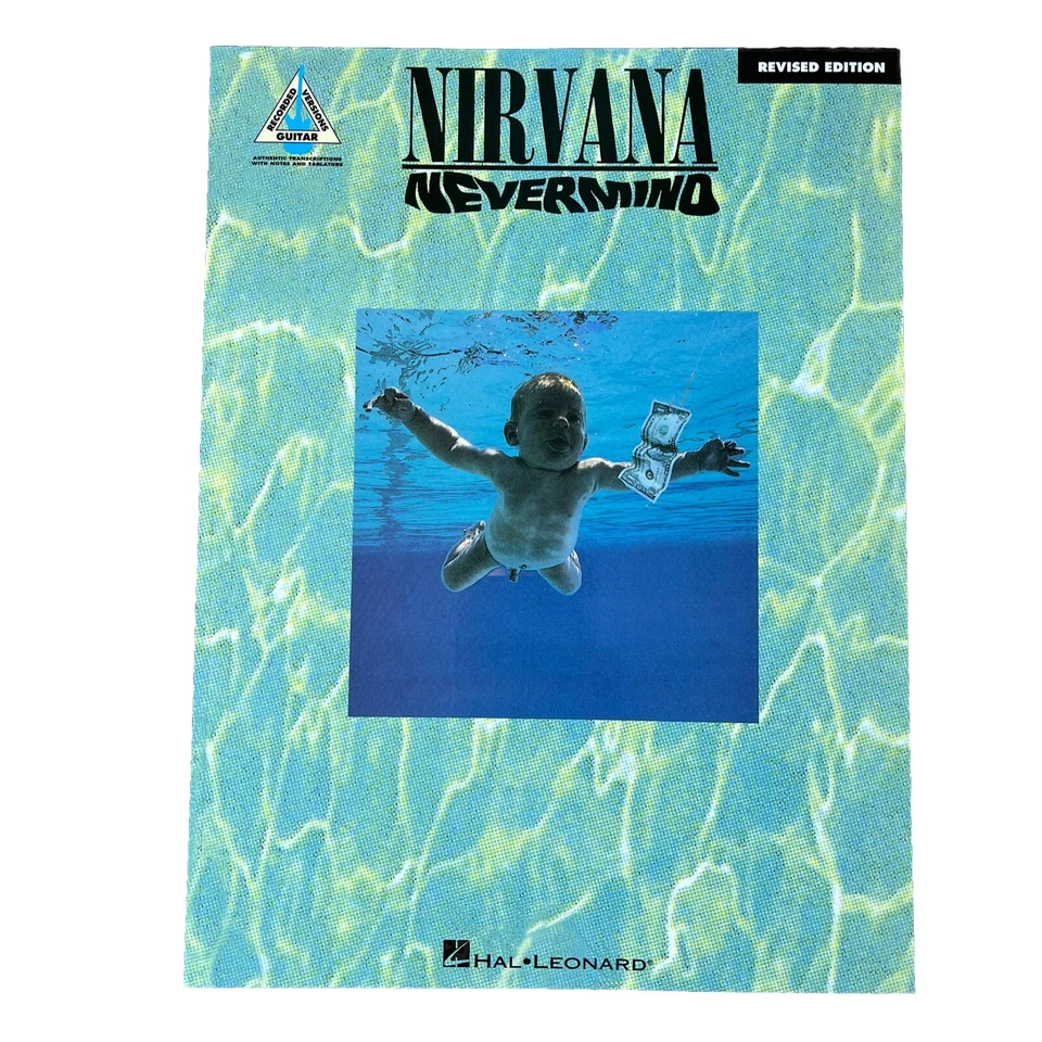 Nirvana Nevermind Songbook Sheet Music Guitar Tablature Revised Ed Hal Leonard - Image 1 of 4